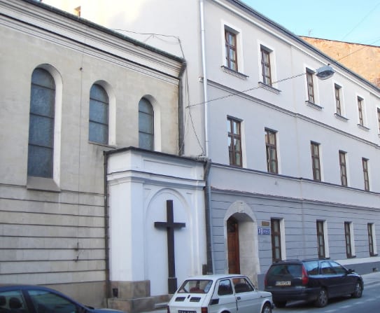 Współczesny budynek Bursy Sióstr Urszulanek przy ul. Bema 13 w Tarnowie
